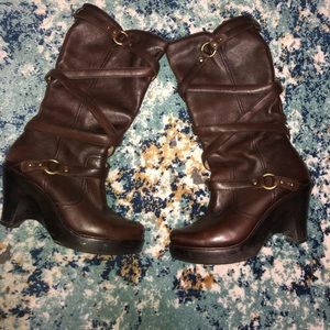 Michael Kors Leather Boots